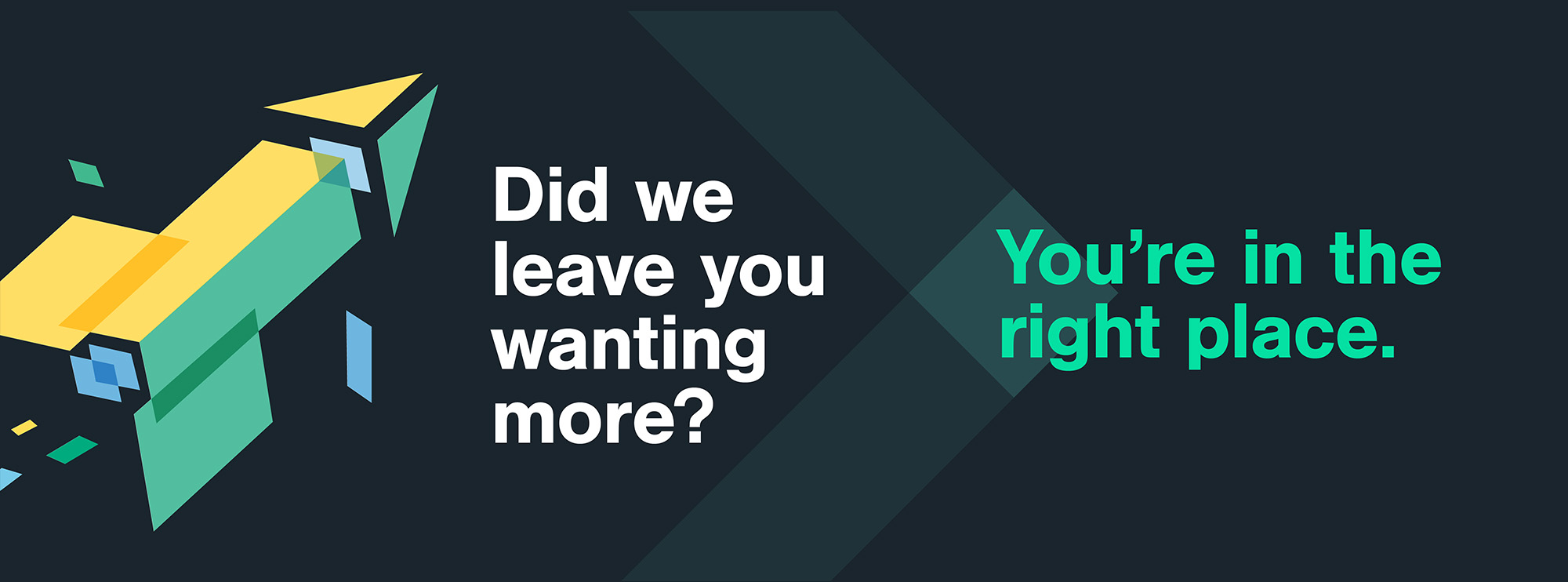 Looks like we've got your attention